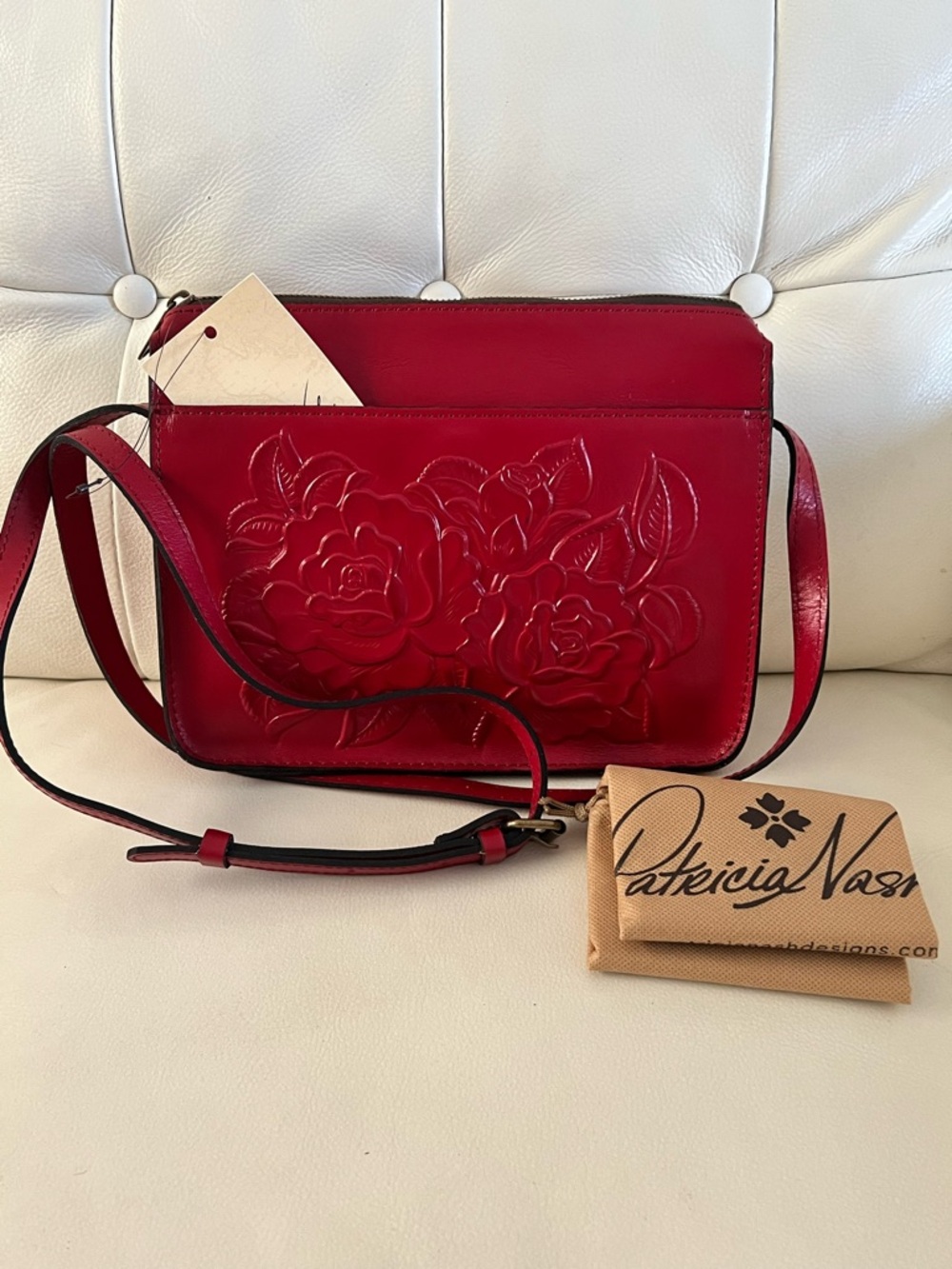 NEW PATRICIA NASH VALLATA CROSSBODY SHOULDER BAG PURSE